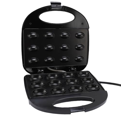 TARSHYRY Macchina Elettrica per Biscotti Alle Noci, Doppia Faccia, Antiaderente, per Waffle, per Pane, per Uso Domestico, Pasti Rapidi, Famiglia, Costruzione in Metallo (Spina europea 220V)