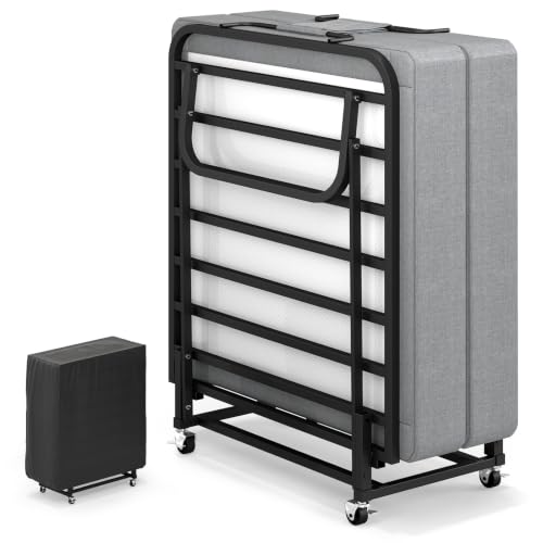 Folding Bed 75 x 31 Roll Away Bed for Adults Portable Foldable Bed