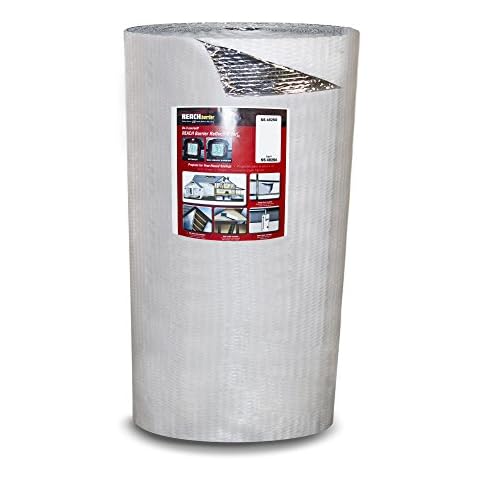 Reach Barrier SS48250 Single Reflective Air Polyethylene Insulation Roll, (4 ft x 250 ft), Sound Reduction, Easy Installation, No Mess, No Fumes, for Attics, Exterior and Interior Walls, and More Cover