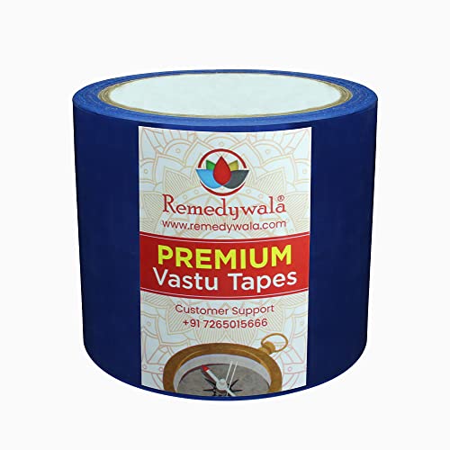 Image of REMEDYWALA Vastu Blue Color Floor Tape (3.25 Inch Wide) (20 Meter long)