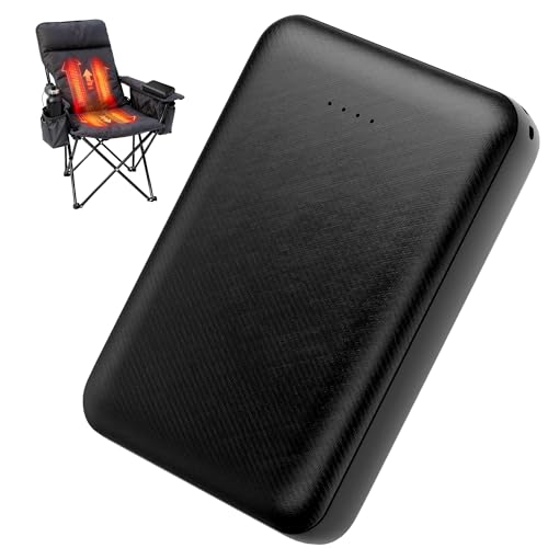 5V2A 10000mAh Battery Pack for Electric Heated Camping Chair Heated Blanket Heated Hunting Seat Pad Heated Sleeping Bag USB Power Bank for Camping Work Battery Pack
