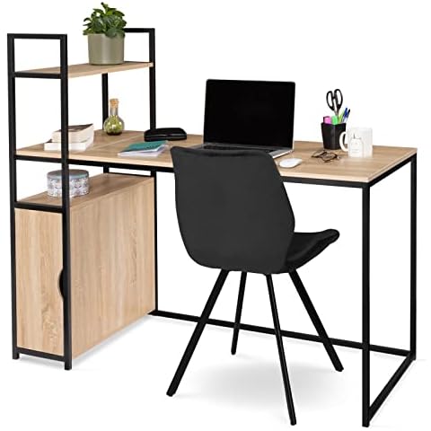 Bureau bibliothèque XXL IDMarket Cover