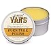 Daddy Van's All Natural Unscented Beeswax Furniture Polish - Food Safe Wood Conditioning Salve Nourishes and Protects Furniture, Cabinets, Antiques and Butcher Block