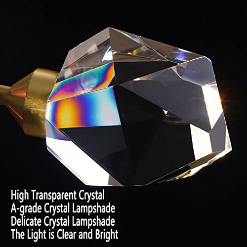 Lámpara de cristal de cobre para transformar la luz de tu hogar 4
