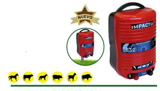 ZAR PASTOR ELÉCTRICO DE IMPACTO BATERÍA 12 VOLTIOS EXTERIOR