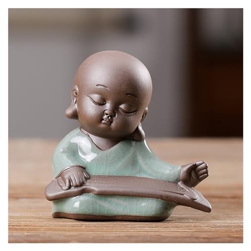 Statues faites à la main tea pet kung fu pour table basse - 2