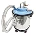 WYDDDARY 20L Pneumatic Vacuum Cleaner with Dust Collection Bag Stainless Steel Industrial Wet Dry Vacuum Cleaner Portable Dust Extractor 14CFM Displacement Max. Liquid Viscosity 3000CP