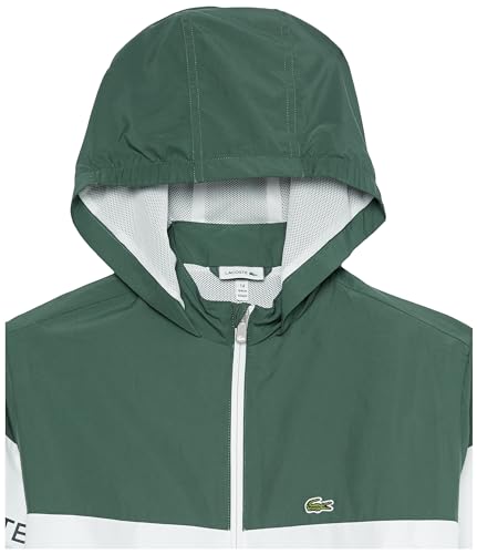 Lacoste Kids' Recycled Polyester Zip Up Jacket2