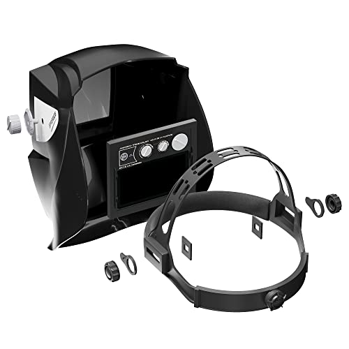 Schweißhelm True Color Automatische Auto Darkening Schweißmaske Solarbetrieben Schleiffunktion Gas MIG TIG ARC Farbtonbereich 9-13 - Image 7