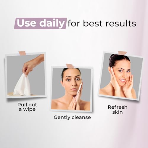 Image of Kaya Refreshing Mattifying Wipes | Vitamin E & Chamomile Extracts | Face | Cleansing | For Acne Prone Skin | 30 (Pack of 2)