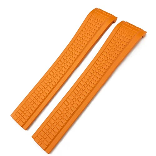 Bracelet montre fluororubber 21 mm souple pour remplacer un bracelet usé