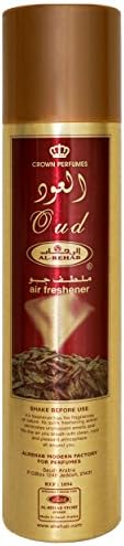 Al Rehab 'Oud, Bakhour & Saat Safa' Scent Room Spray Air Fresheners for Homes, Cars and Offices. Unique and Beautiful Fragrances from Saudi Arabia and UAE
