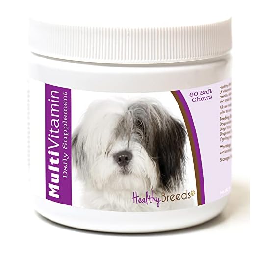 Healthy Breeds Old English Sheepdog Multi-Vitamin Soft Chews 60 Count