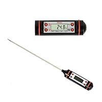 Prochive cucina termometri, Habor digitale con termometro da cucina con lettura istantanea, sonda lunga, schermo LCD, anti-corrosione, migliore per cibo, carne, grill, barbecue, latte e bagno d' acqua