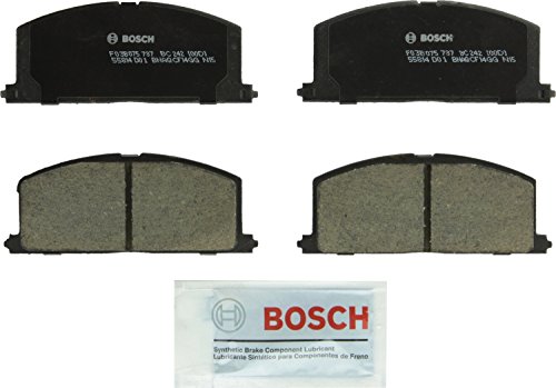 Bosch BC242 QuietCast Premium Ceramic Disc Brake Pad Set For Select Chevrolet Nova