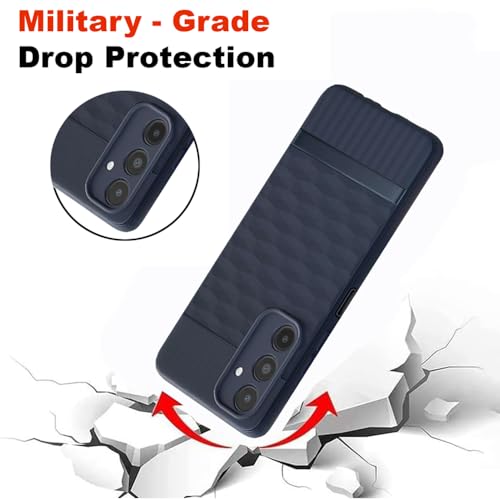 Image of Shockproof Case for Samsung Galaxy A14 4G / A14 5G | Full Camera Protection | TPU Flexible Back Cover for Samsung Galaxy A14 4G / A14 5G (Steel Blue)