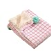 IEUDNS Pet Blanket Cat Dog Cage Cushion Fleece Multifunction Pet Crate Mat Practical Warm Bed Mat for Puppy, Pink, M