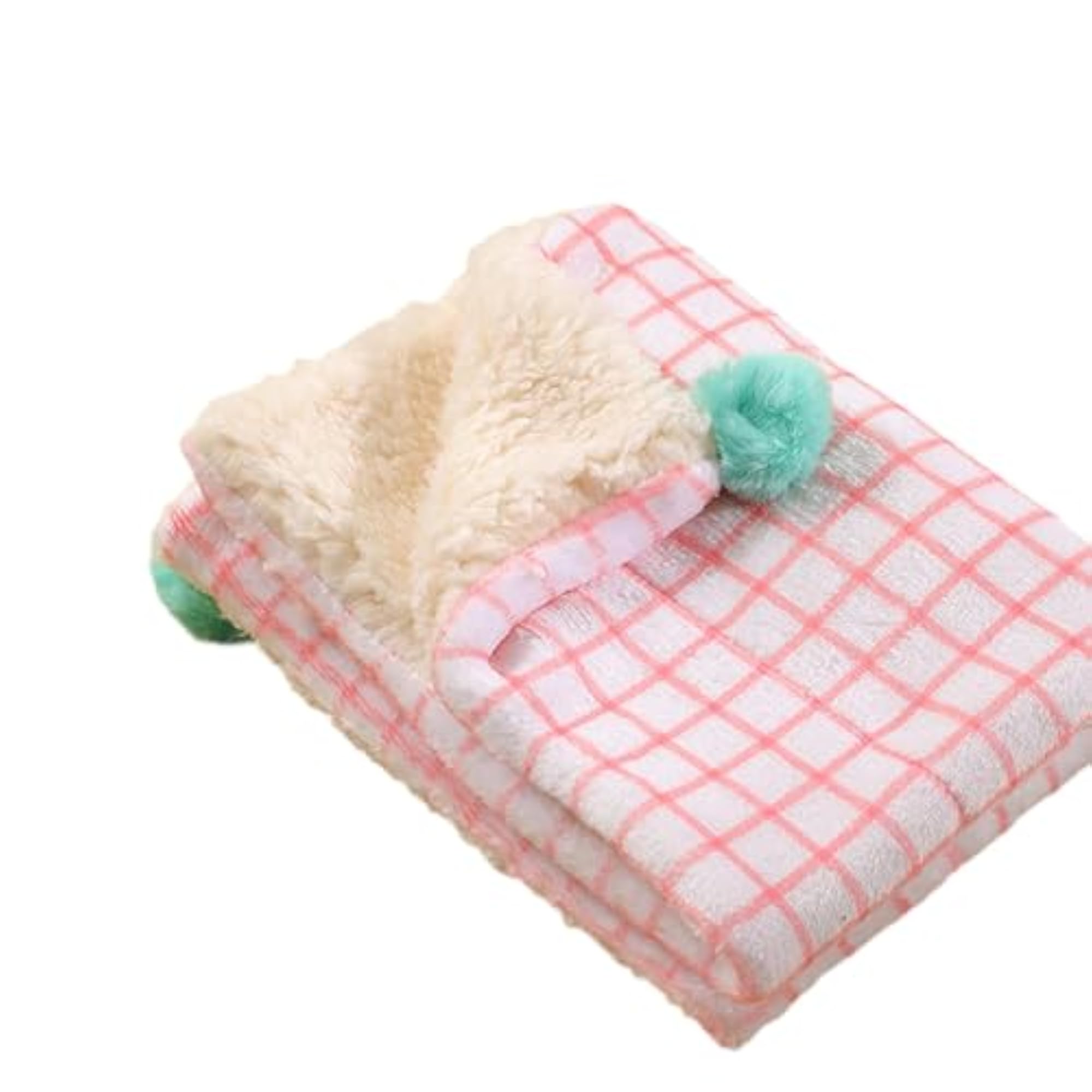 Soft Pet Blanket for Cats & Dogs, Pink