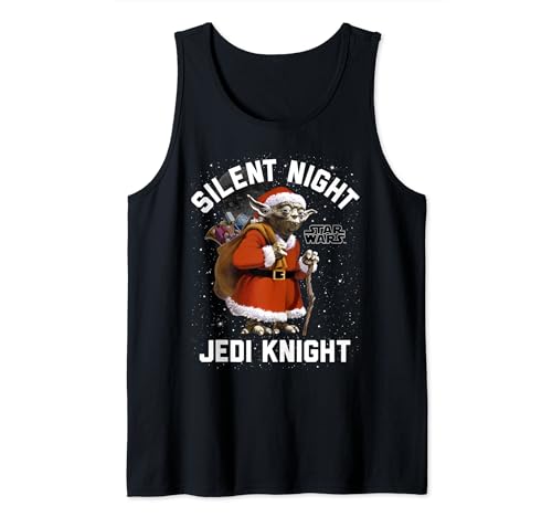 Star Wars Silent Knight Yoda Holiday Tank Top, le haut léger qui remplace le pull de Noël trop chaud