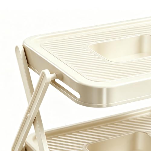 Soporte escalonado ajustable y plegable para optimizar tu cocina 7