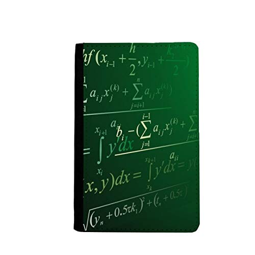 Porte-monnaie passeport calculus mathématique voyage étui porte-cartes peints