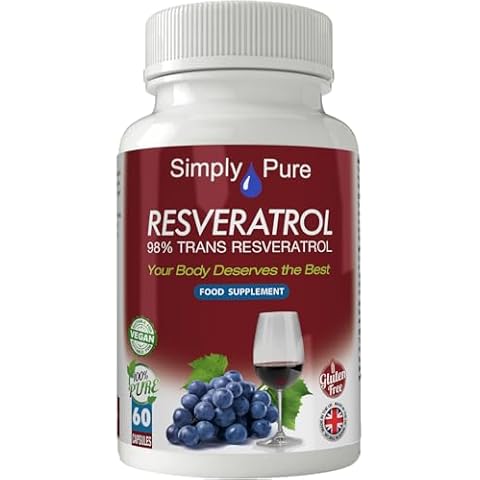 Simply Pure Resveratrol for Health Support Cover