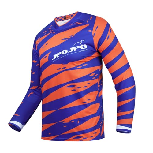 Herren Motocross Jersey Langarm Motocross Shirt Male Mountain Dirt Bike Jersey Downhill Racing Reitbekleidung Tops