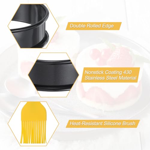Moldes de doble rollo para magdalenas que evitan que la masa se pegue 4