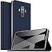 Produktbild Conie EF8912 Electroplated Flip Case Kompatibel mit Huawei Mate 10 Pro, PU Leder Hülle Flip Wallet Cover Kartenfächer Standfunktion Magnetisch für Mate 10 Pro Etui Dunkelblau