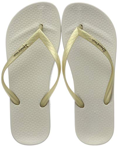 Ipanema Anatomica Tan Fem, Chanclas para Mujer, (Beige/Gold 8709), 40 EU