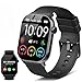Smartwatch Herren Damen, 1,96" HD Smartwatch Damen mit Telefonfunktion, Smart Watch Fitnessuhr 113+ Sportmodi, IP68 Wasserdicht, Sportuhr mit Herzfrequenz Schlafmonitor Schrittzähler, für Android iOS