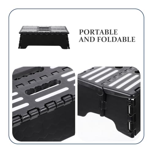 Taburete plegable de material PP Veemoon con estructura resistente 7