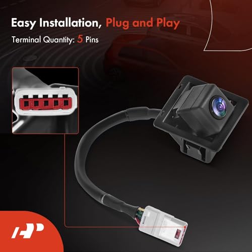 Image of A-Premium Rear View Backup Camera Compatible with Chevrolet | Parking Camera for 2016-2017 Volt