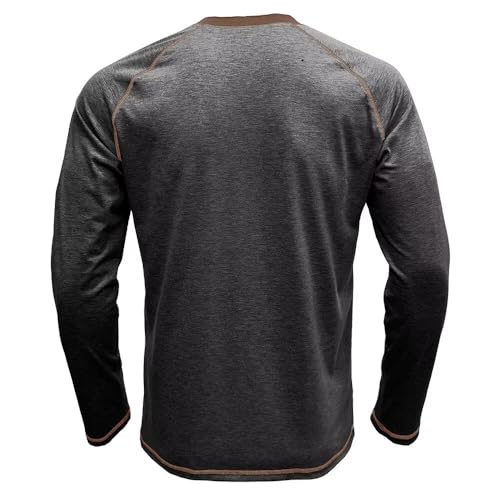 Men's Henley Shirts Raglan Long Sleeve Casual Slim Fit Lightweight Fashion T-Shirts4
