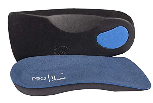 KAIDB 3/4 Orthotic Insole Support Helps Weak and Fallen Arches also Plantar fasciitis