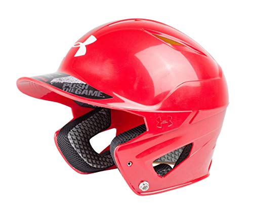Under Armour Converge Batting Helmet - Solid Coated, Red #TOP10
