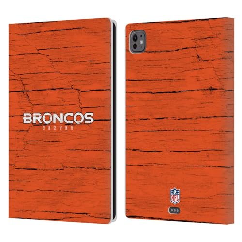 Denver Broncos étui iPad Pro 11 M4 M5 housse portefeuille cuir NFL 2024 2025