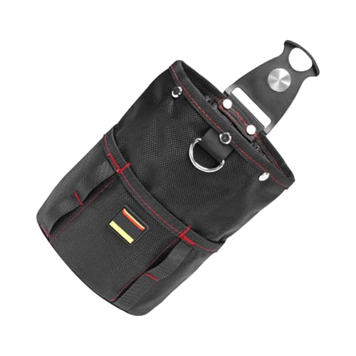 Sac de rangement pour outils de travail du bois avec clip ceinture en toile