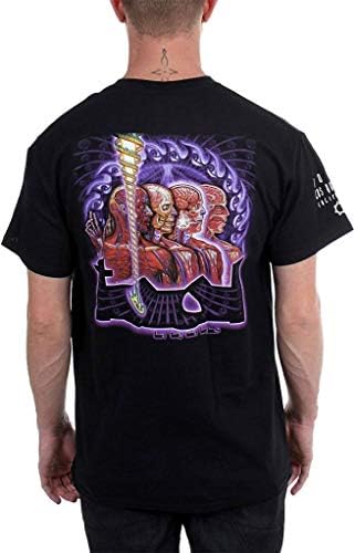 Men's Tool Dissection Men's T-Shirt, Black, Large image 4