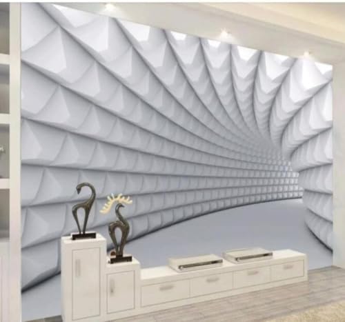 Papier peint 3D relief géométrique salon moderne XLMING - 4