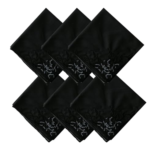 Image of Lace Cotton White Handkerchiefs Perfect Wedding Bulk