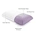 MALOUF Z Zoned Pillow Infused with All Natural Lavender Oil-New ACTIVEDOUGH Formula is Responsive, Supportive, and Plush-Mid Loft-King