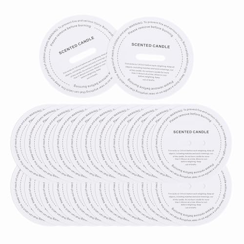 QUARKZMAN 60 Pcs Cubiertas Antipolvo Para Velas, 5.5cm/2.2