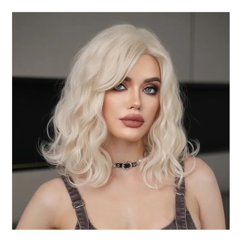 Perruques cheveux humains 150% densité pour un volume blond blanc parfait