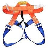 Ceinture de sécurité réglable pour l'alpinisme Performances maximales : grâce à sa conception à double sangle pour les boucles de ceinture et de cuisse, à son dos et à ses jambes plus larges, et à sa construction robuste, cette ceinture d'escalade assure un confort amélioré et un soutien maximal pendant vos efforts d'escalade