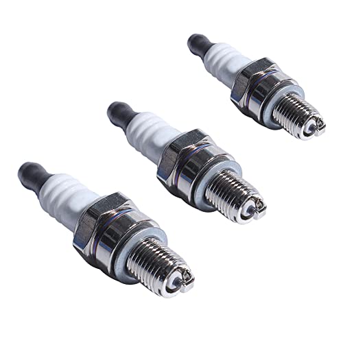 Gubeter 3X Spark Plugs Kit, For Stihl For HONDA Robin Mitsubishi For B & S Makita 4-Stroke Trimmer Blower Brushcutter, / - Image 3