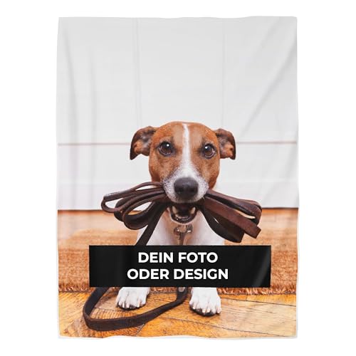 Cimpress Personalisierte Decke selbst gestalten, Fotodecke aus Fleece,...