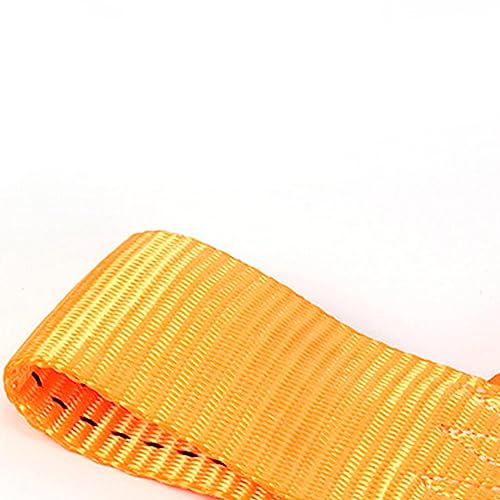 Correa de carga para rueda trasera de motocicleta en poliéster naranja resistente 2