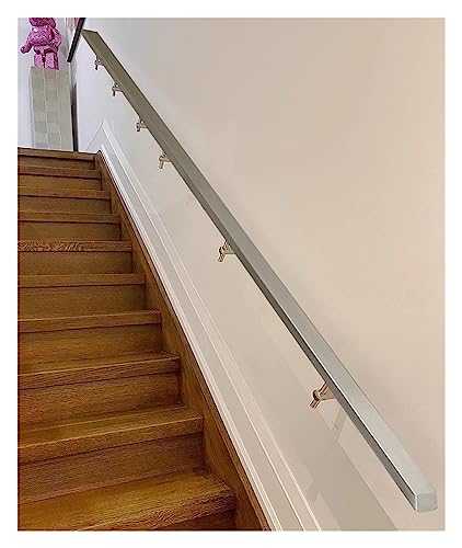 Garde-corps en acier inoxydable pour escalier intérieur sécurisant les marches glissantes