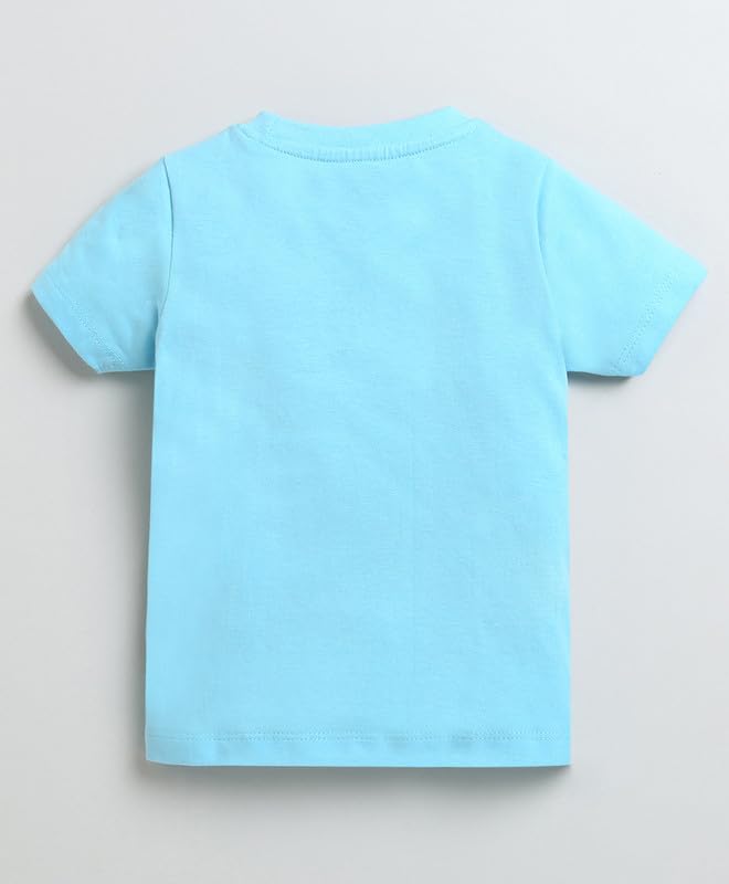 BUMZEE Baumwoll-T-Shirts für Kinder, normale Passform, 2er-Pack (Peb9920)